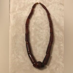 RARE Burmese Amber Tribal Necklace